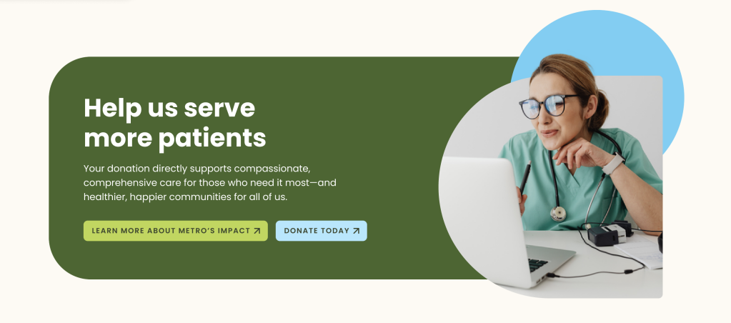 call to action nonprofit website 1